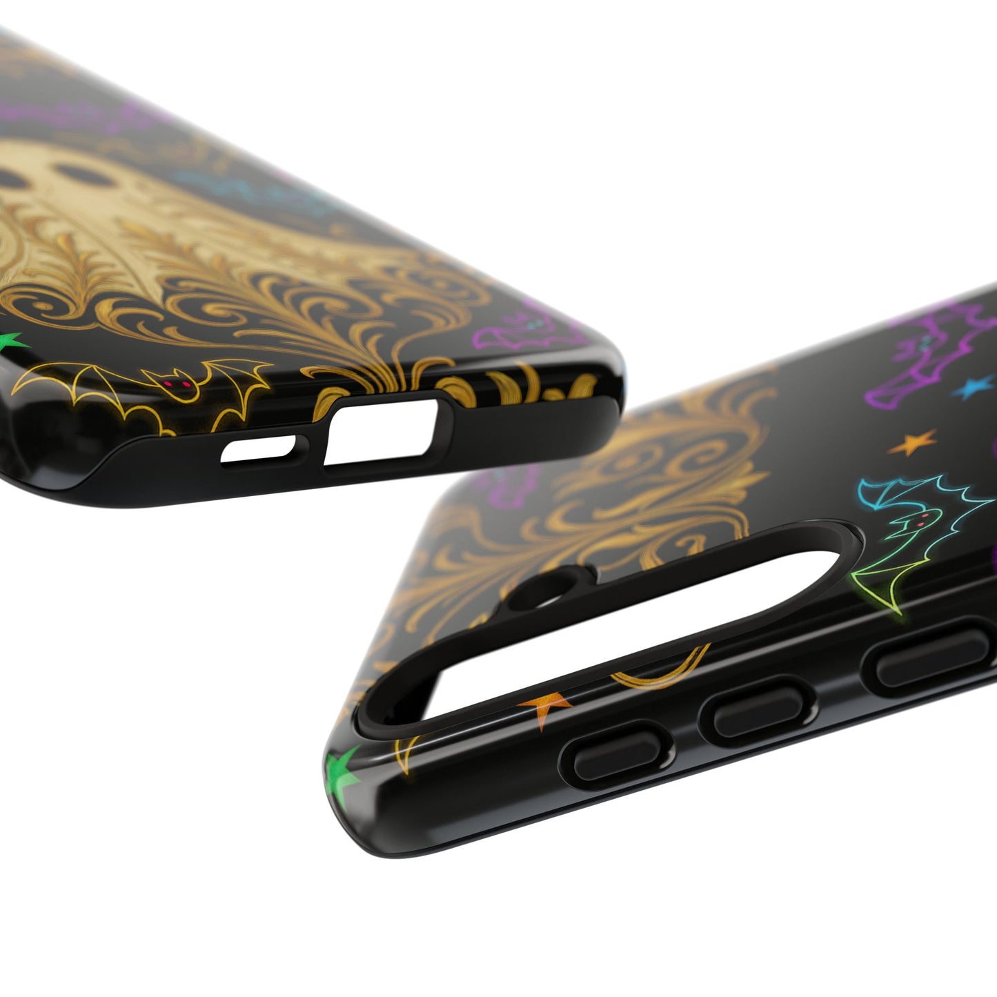 Ghost Phone Cases With Tiny Bats