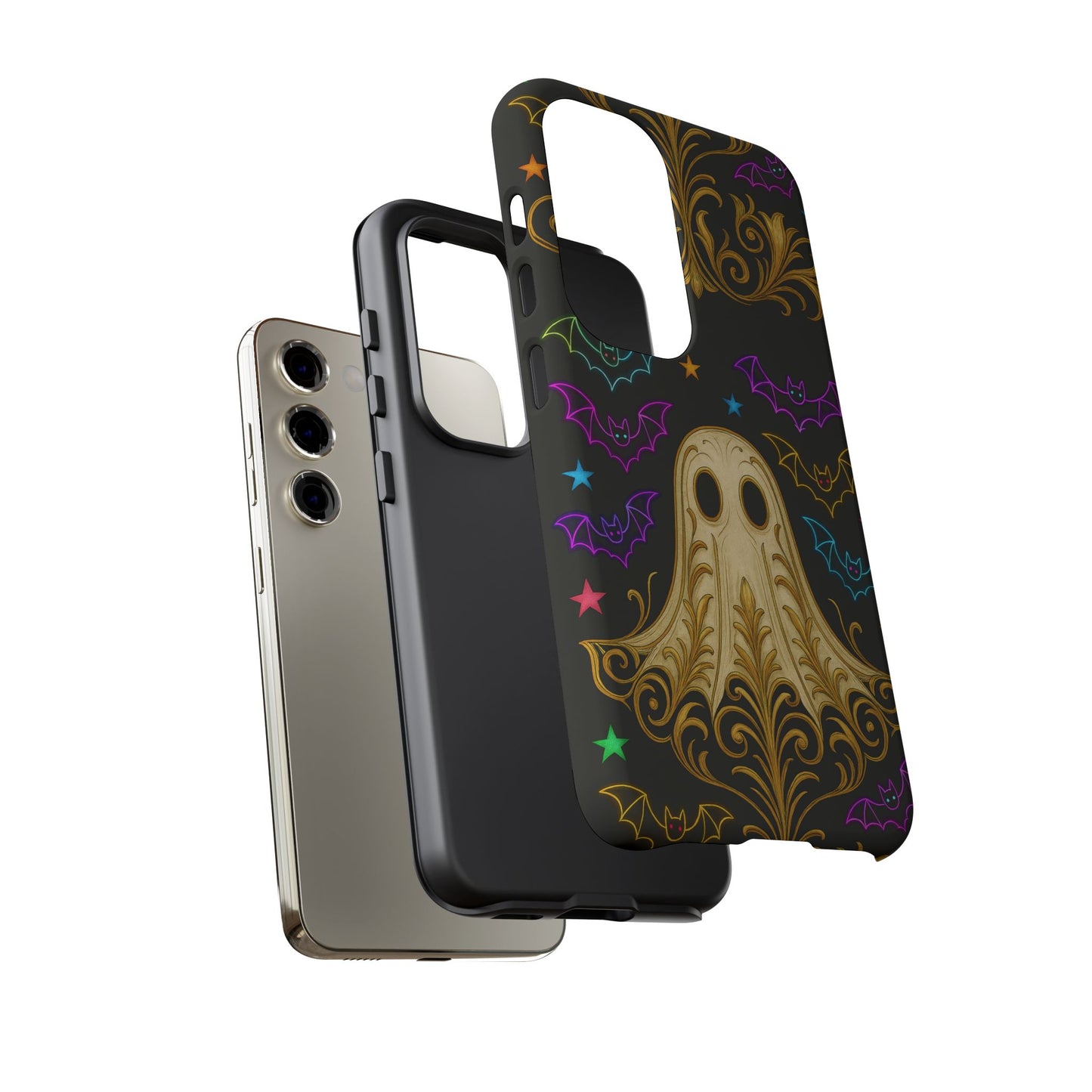 Ghost Phone Cases With Tiny Bats