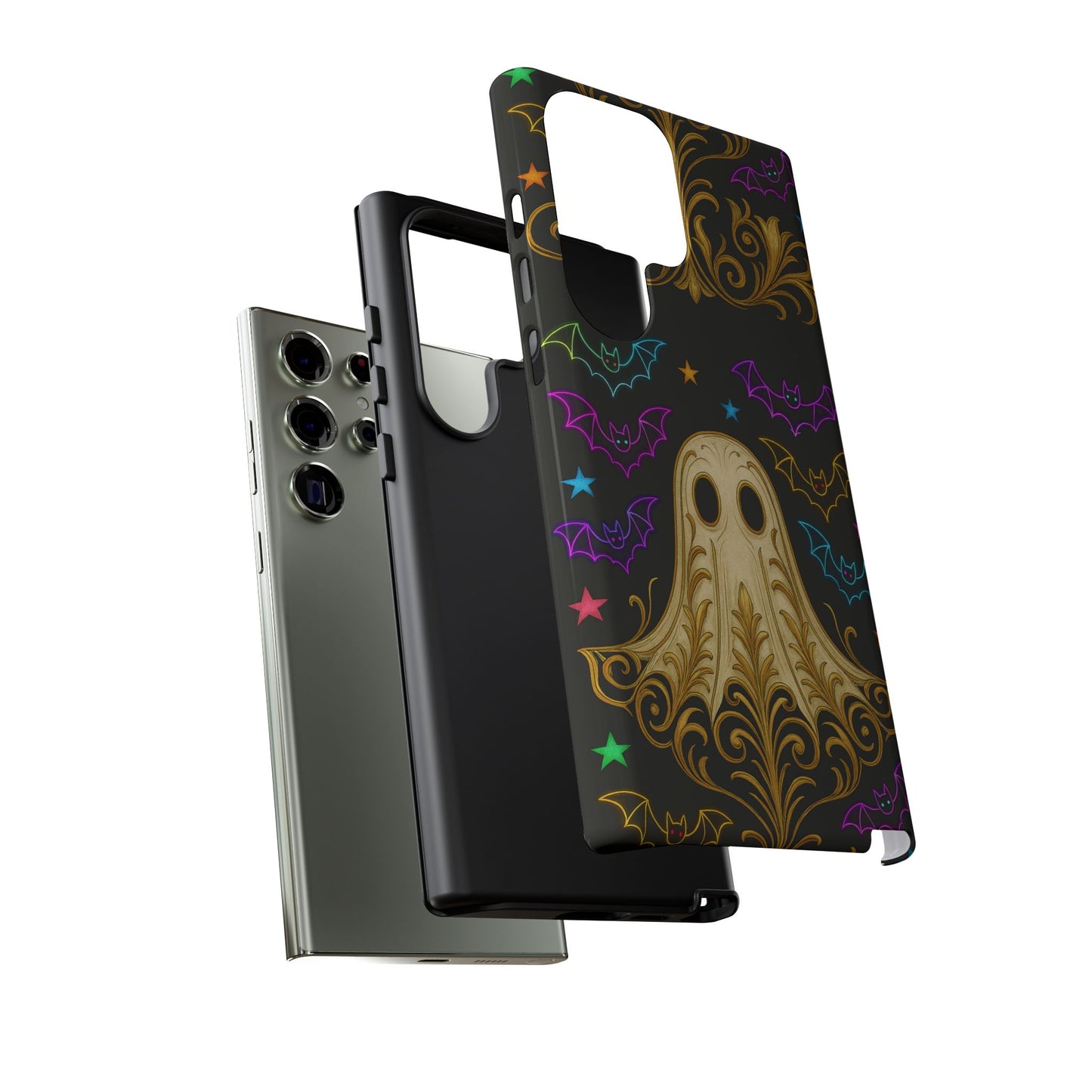Ghost Phone Cases With Tiny Bats