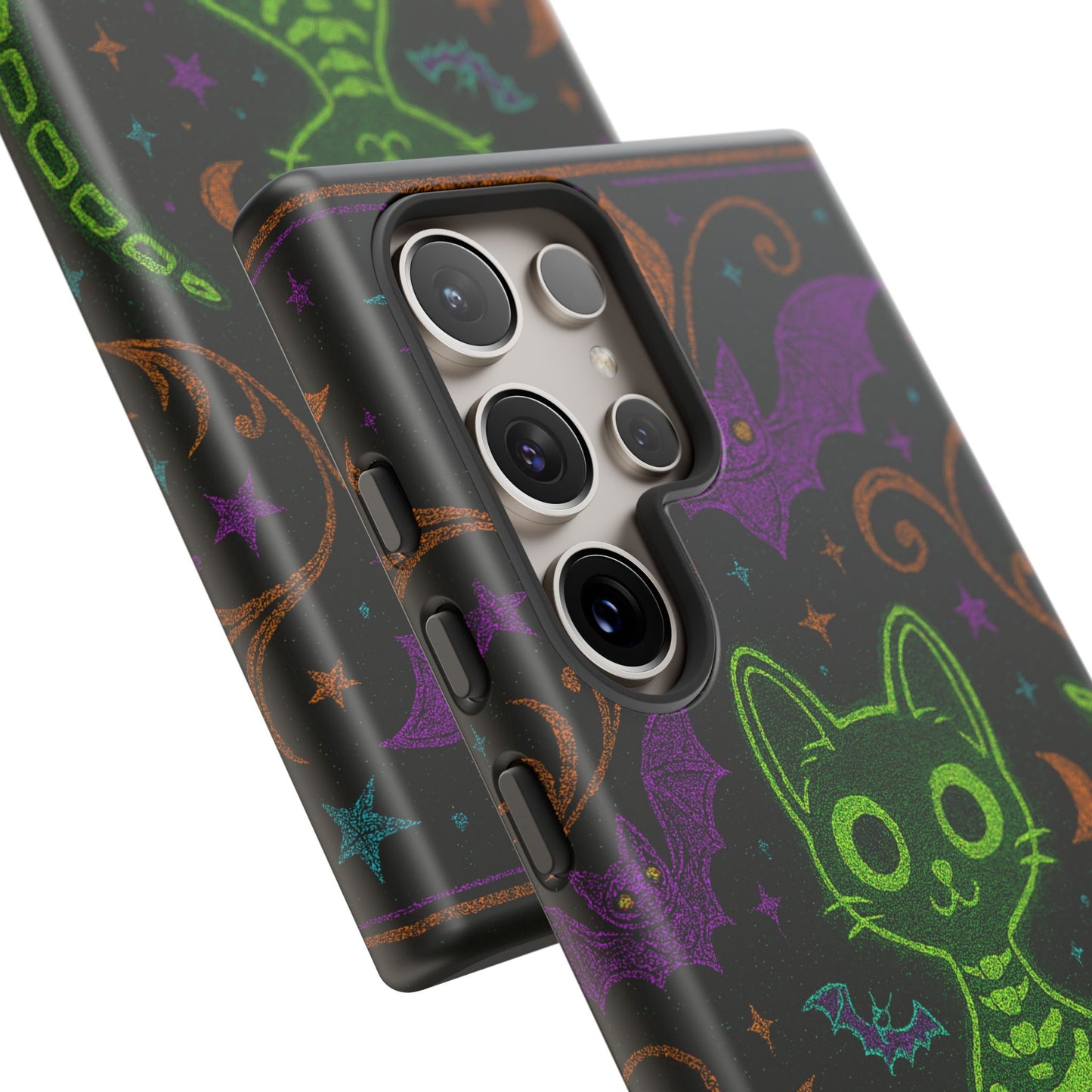 Skeleton Cat Phone Case