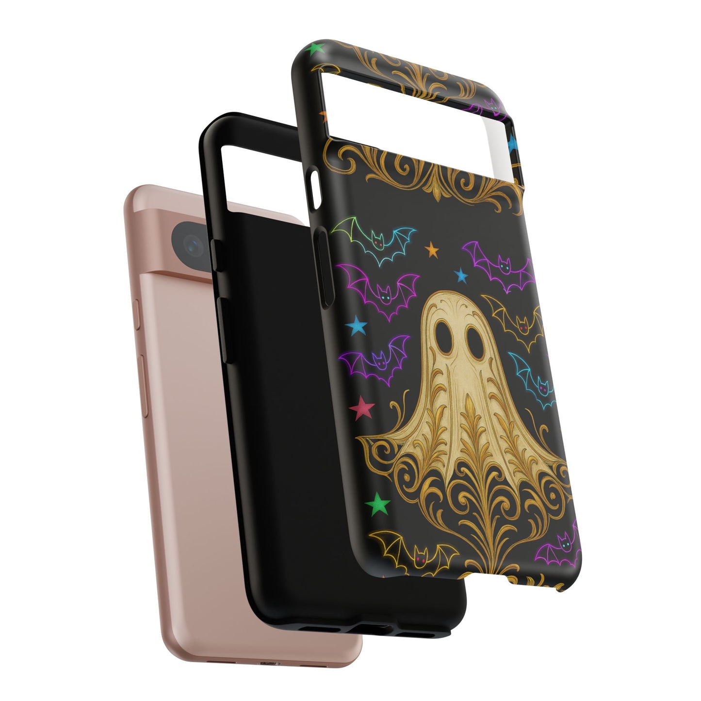 Ghost Phone Cases With Tiny Bats