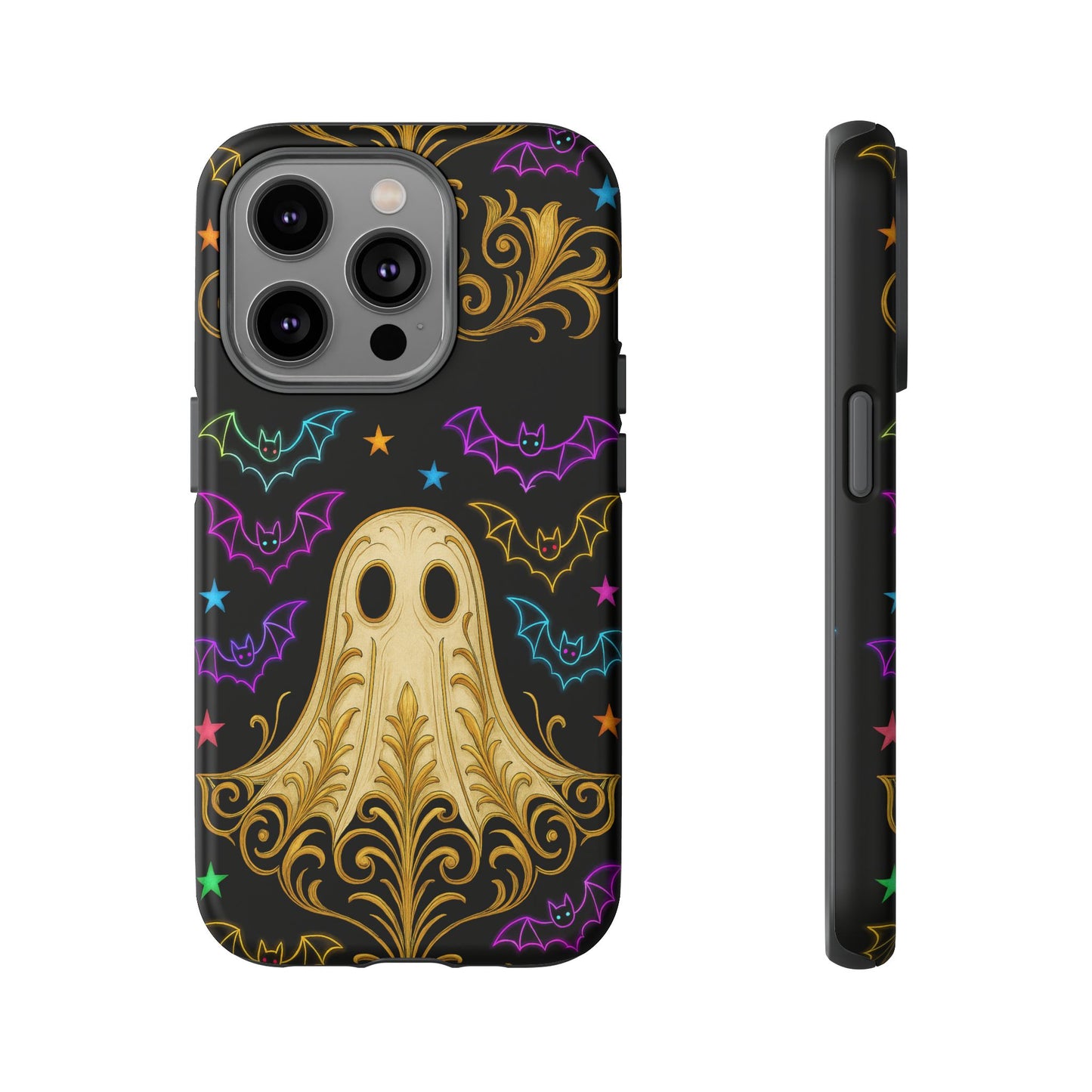 Ghost Phone Cases With Tiny Bats