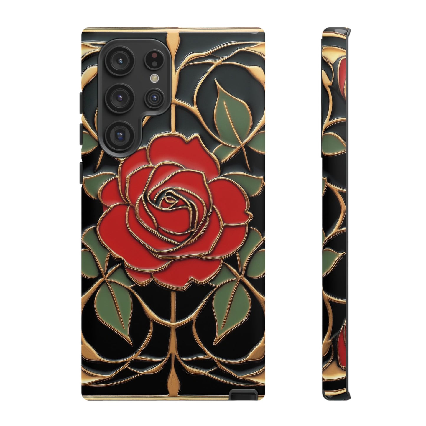 Phone Cases- Vintage Rose Art Nouveau Aesthetic