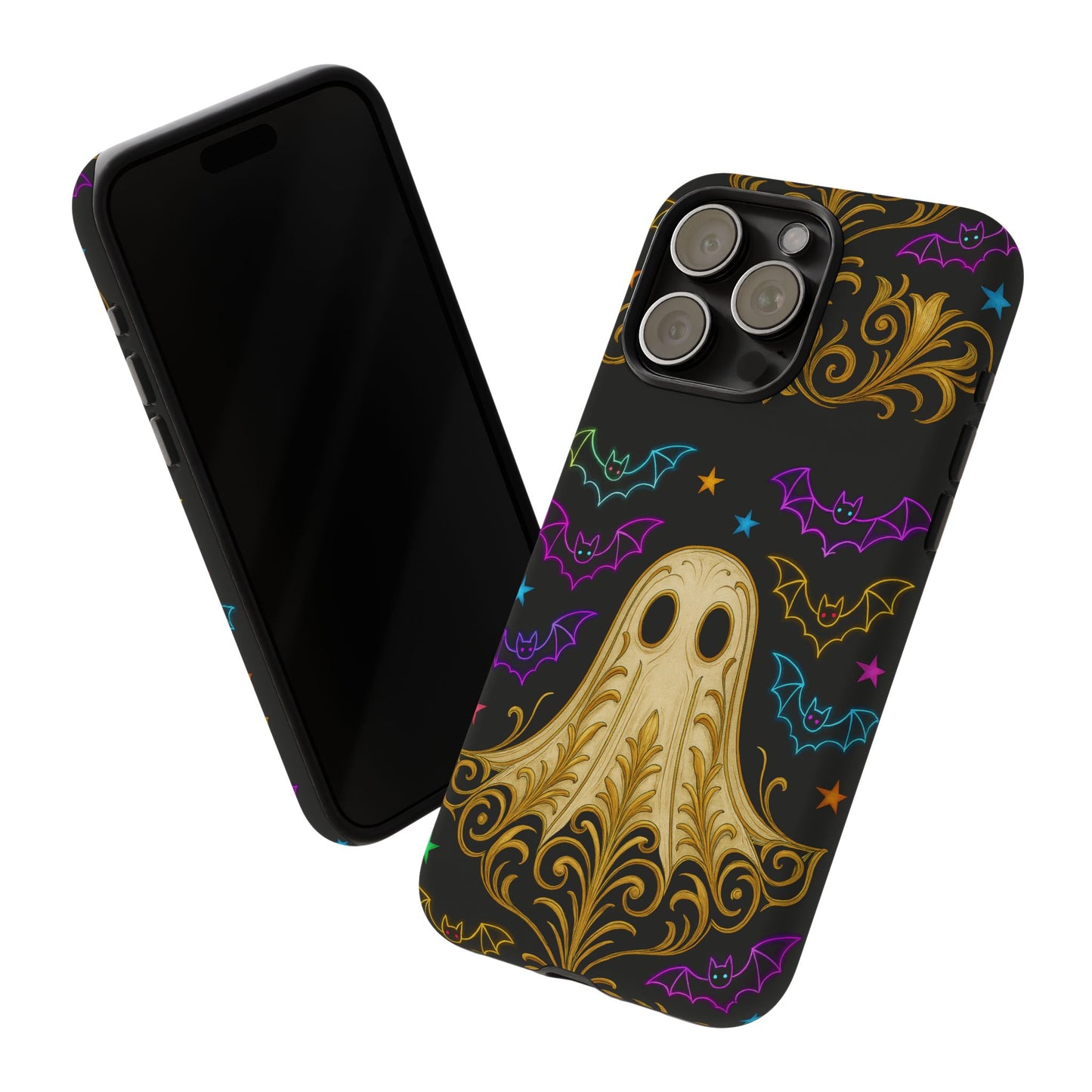 Ghost Phone Cases With Tiny Bats