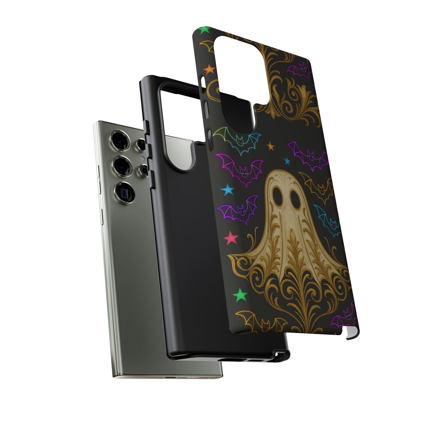 Ghost Phone Cases With Tiny Bats