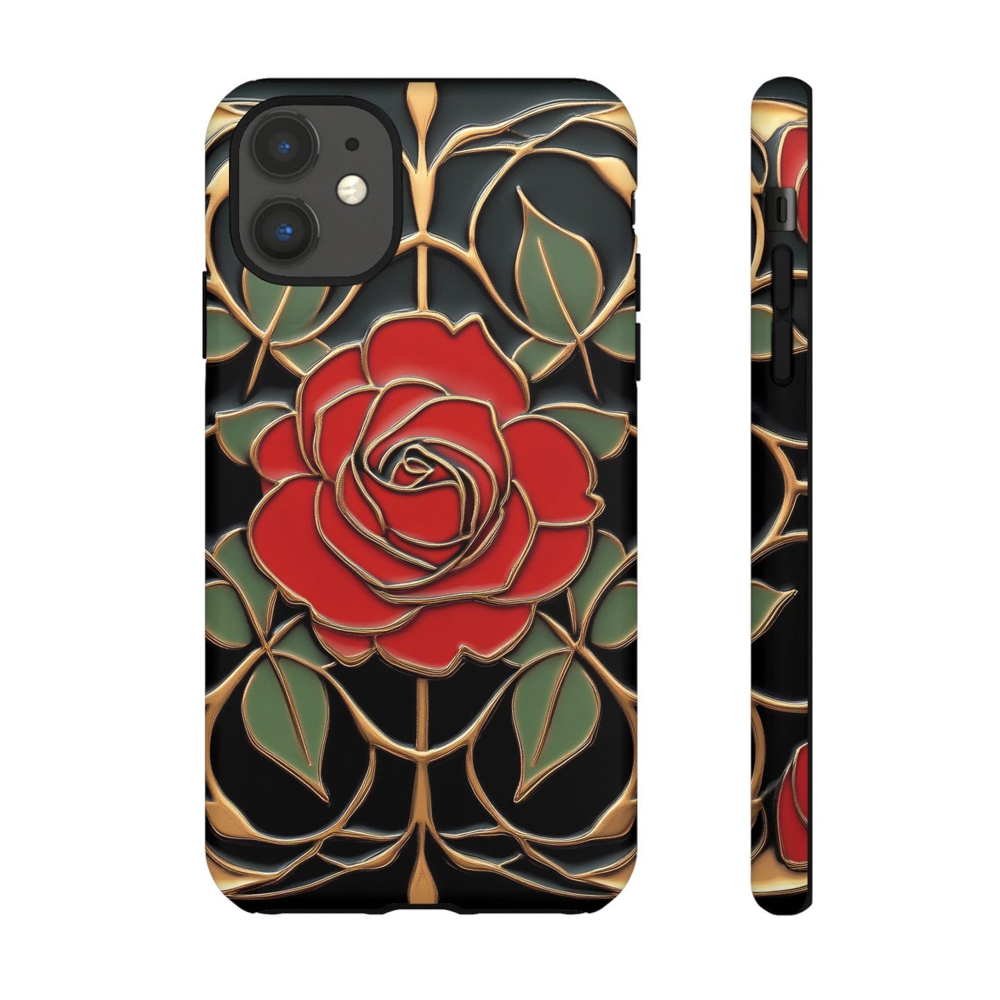 Phone Cases- Vintage Rose Art Nouveau Aesthetic