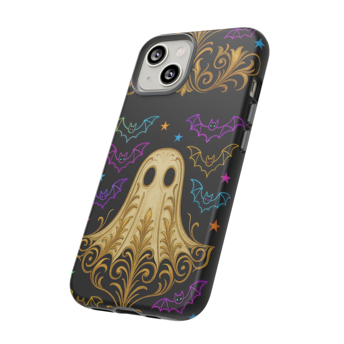 Ghost Phone Cases With Tiny Bats