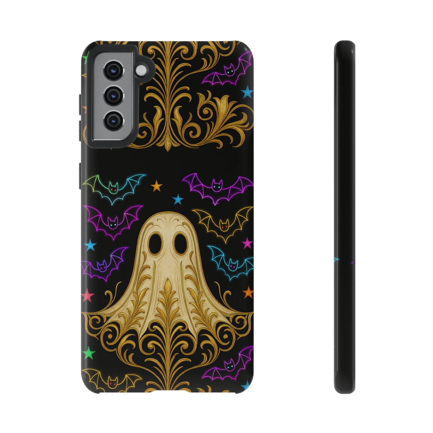 Ghost Phone Cases With Tiny Bats