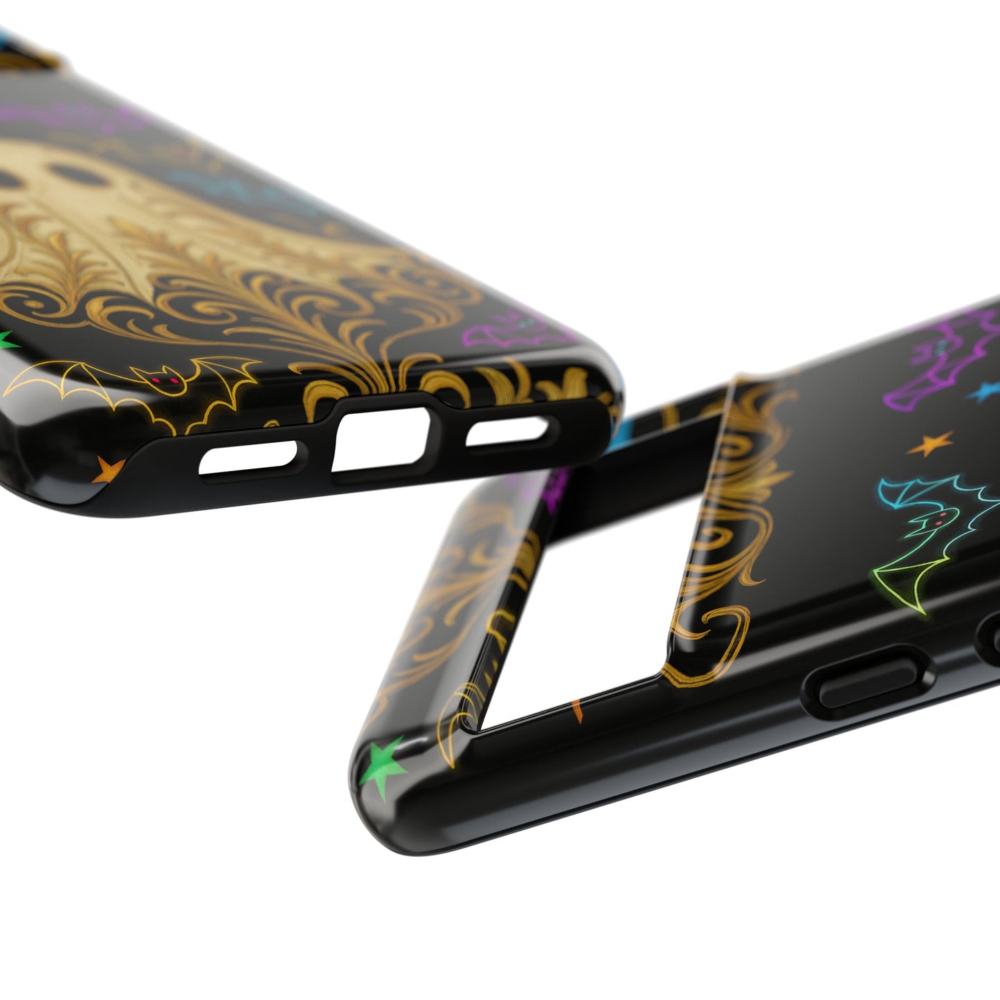 Ghost Phone Cases With Tiny Bats