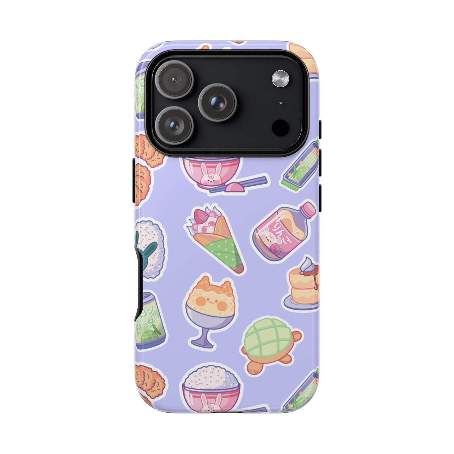 Periwinkle Tough Phone Case - Kawaii Japanese Snacks