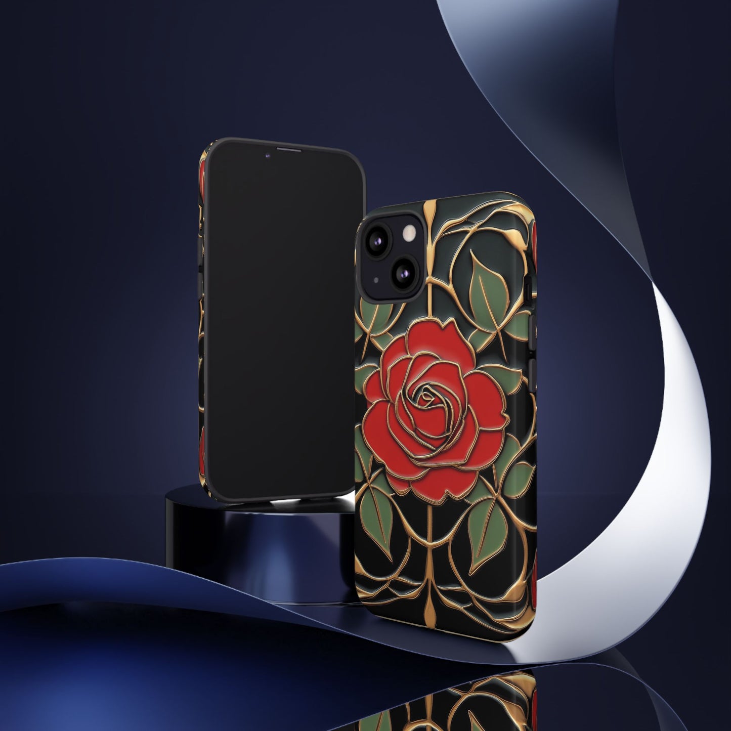 Phone Cases- Vintage Rose Art Nouveau Aesthetic