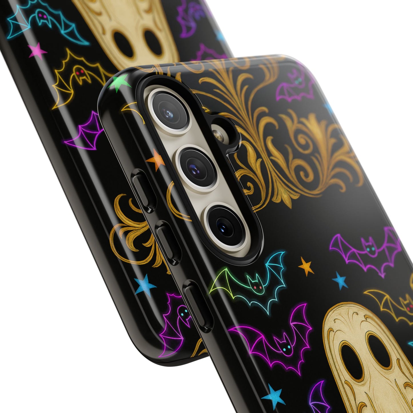 Ghost Phone Cases With Tiny Bats