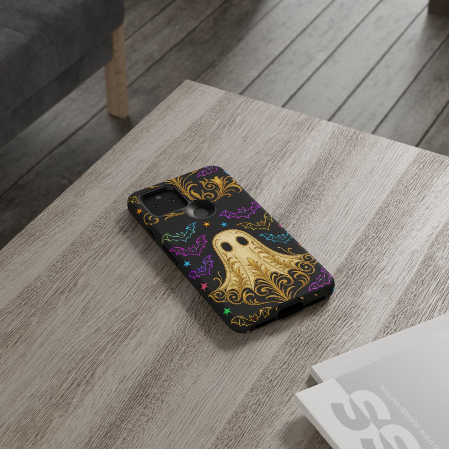 Ghost Phone Cases With Tiny Bats