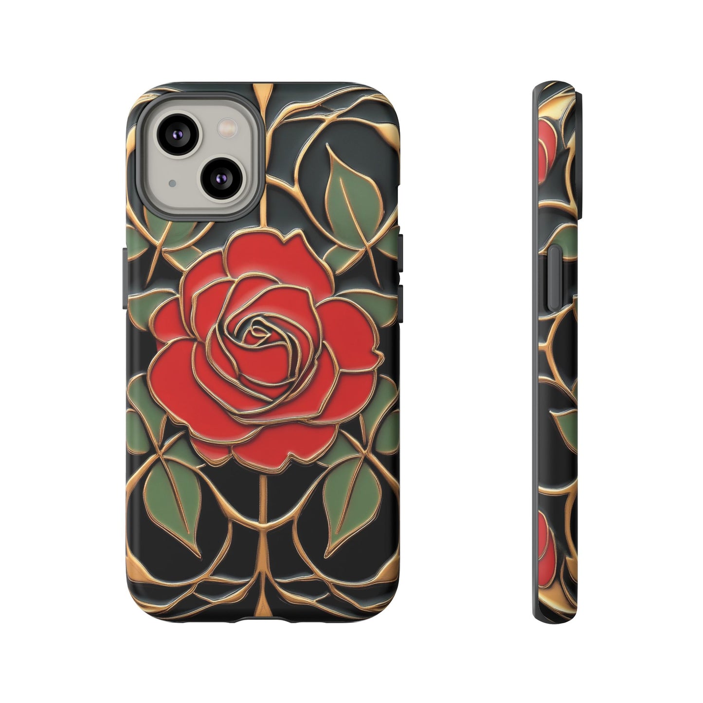 Phone Cases- Vintage Rose Art Nouveau Aesthetic