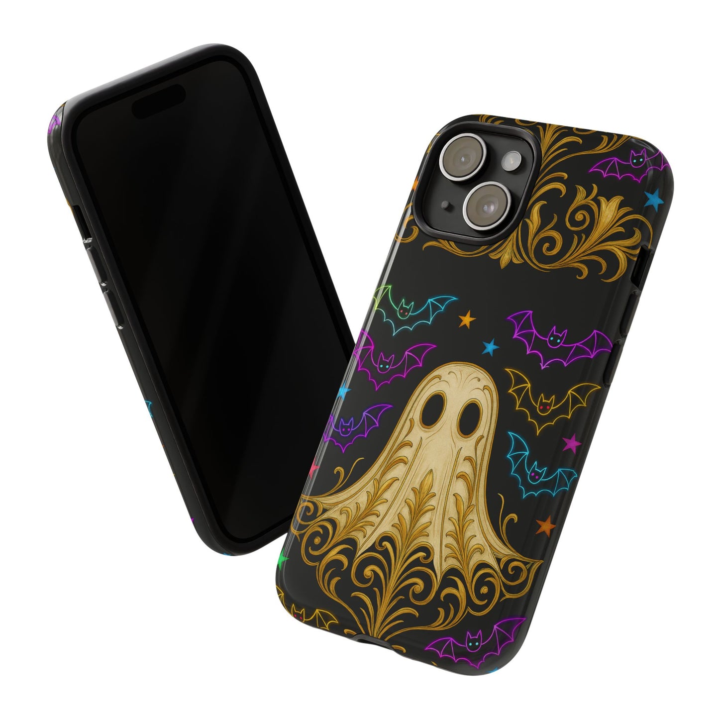 Ghost Phone Cases With Tiny Bats