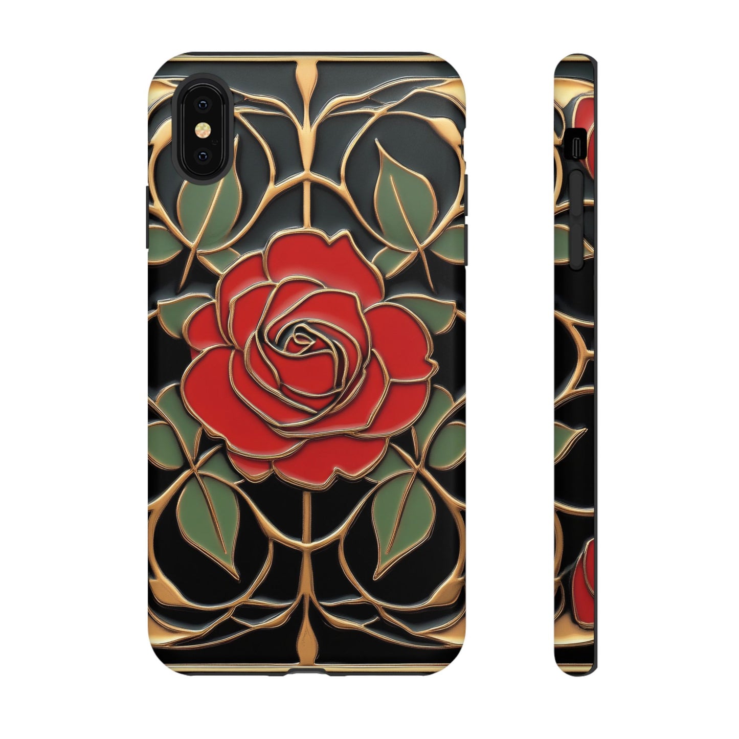Phone Cases- Vintage Rose Art Nouveau Aesthetic