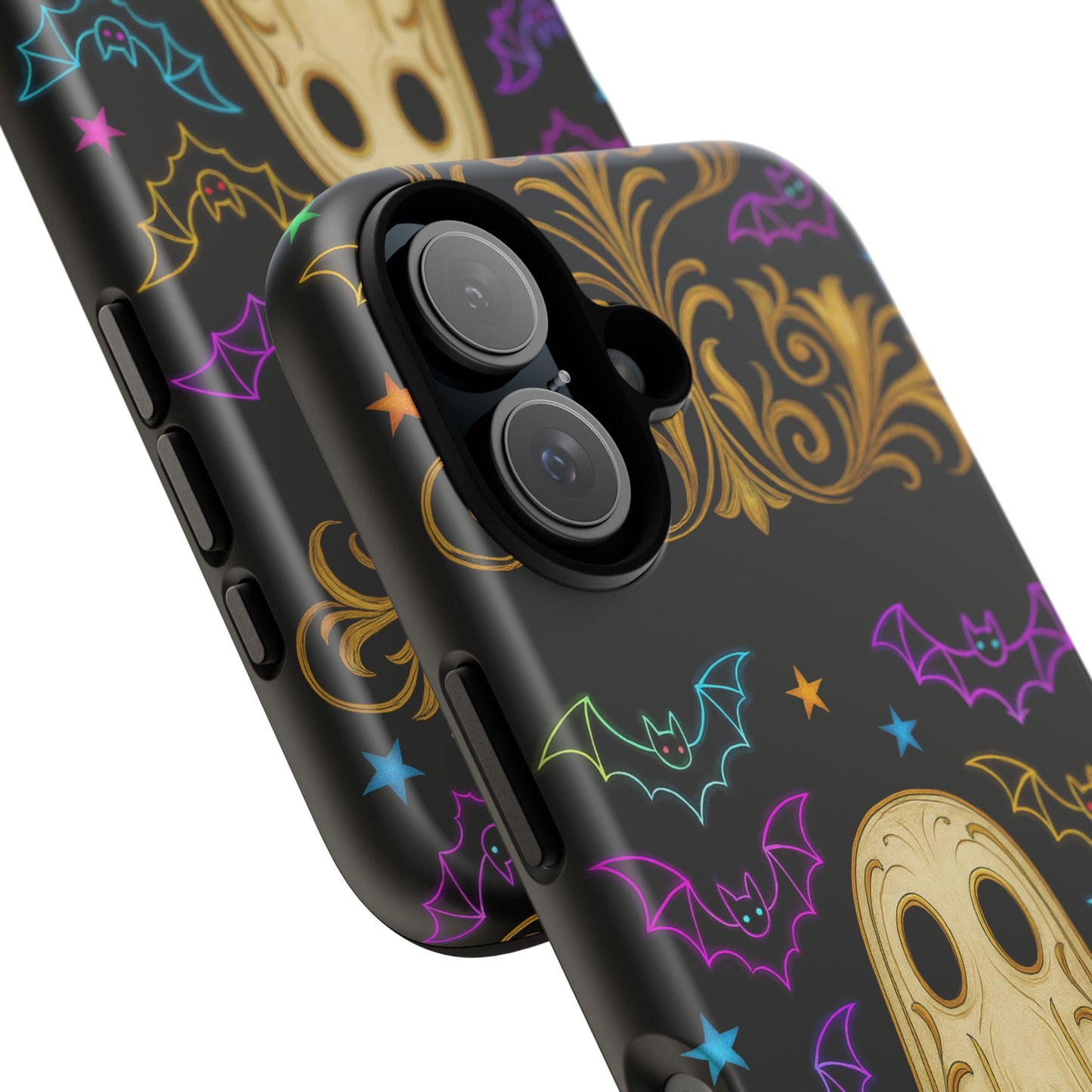 Ghost Phone Cases With Tiny Bats