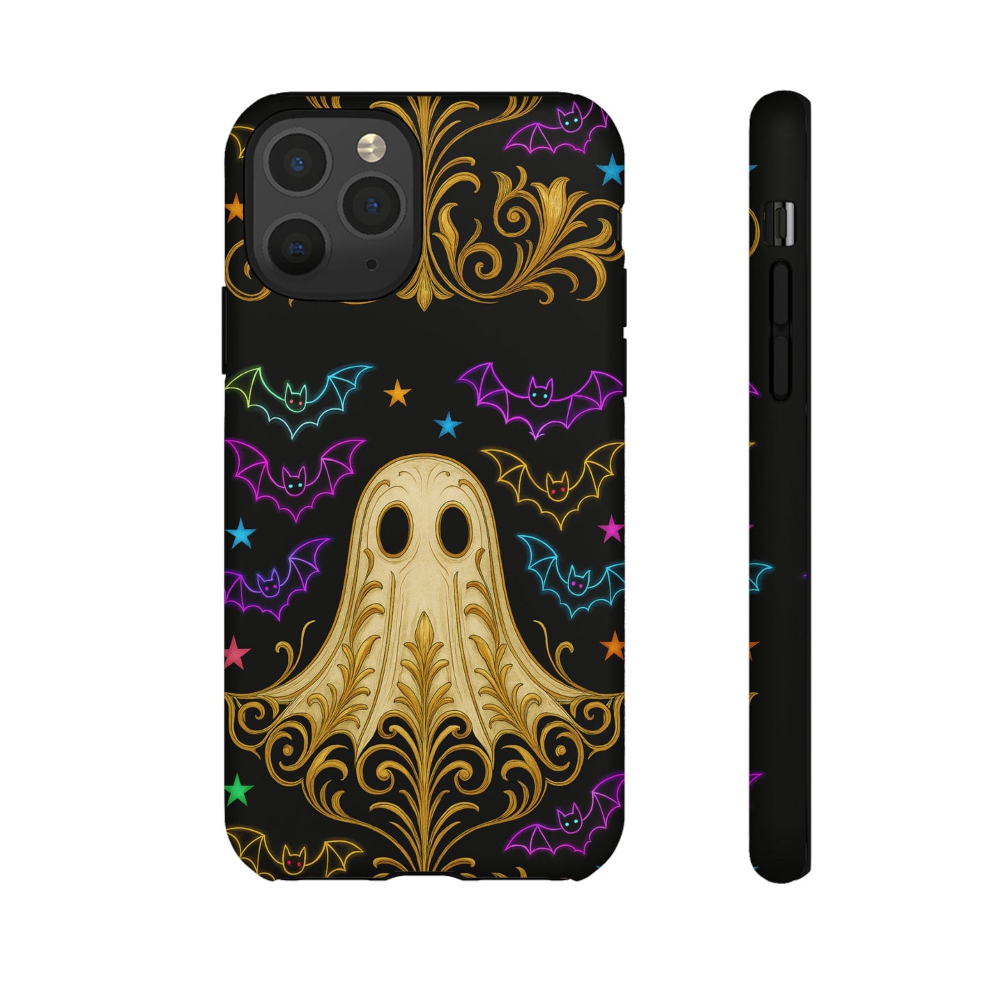 Ghost Phone Cases With Tiny Bats