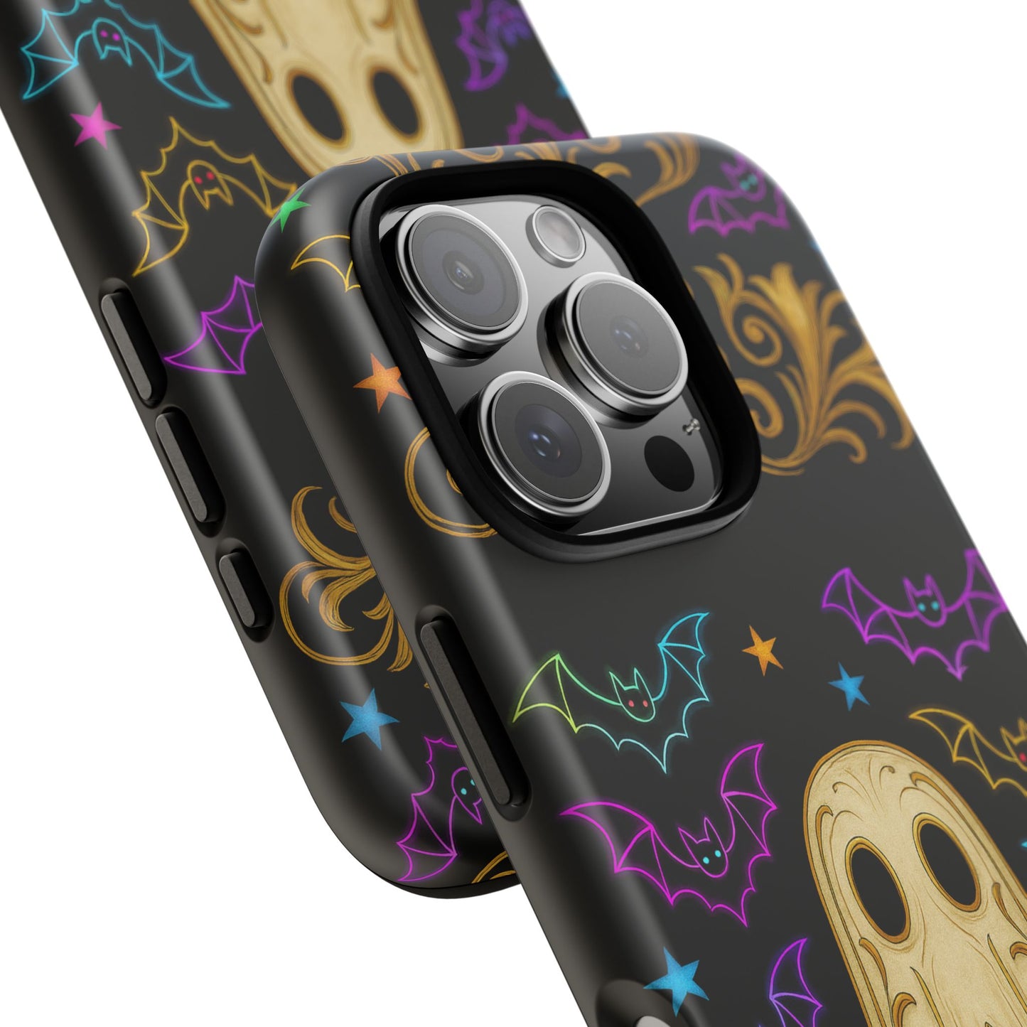 Ghost Phone Cases With Tiny Bats