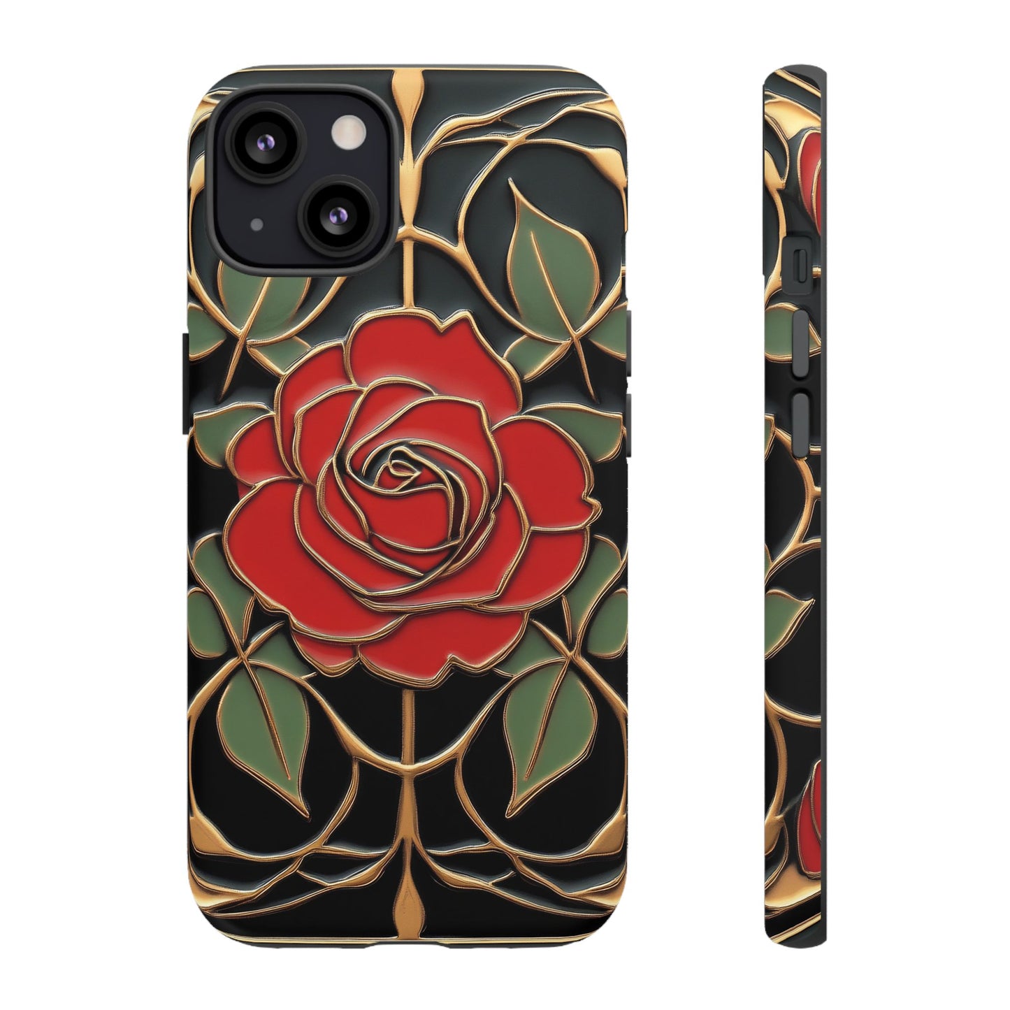 Phone Cases- Vintage Rose Art Nouveau Aesthetic