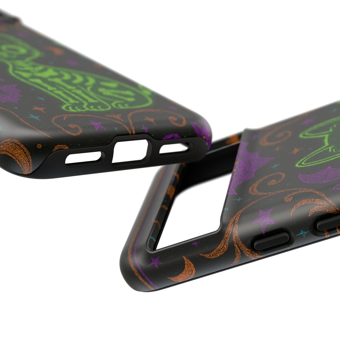 Skeleton Cat Phone Case