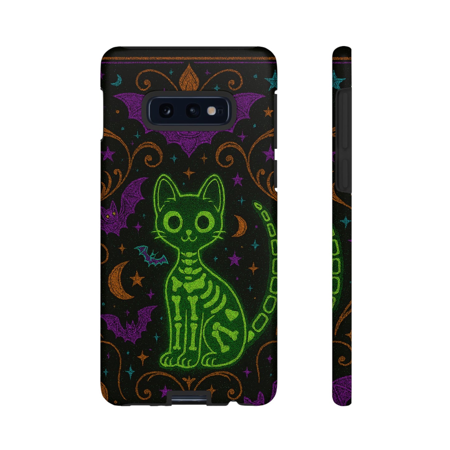 Skeleton Cat Phone Case