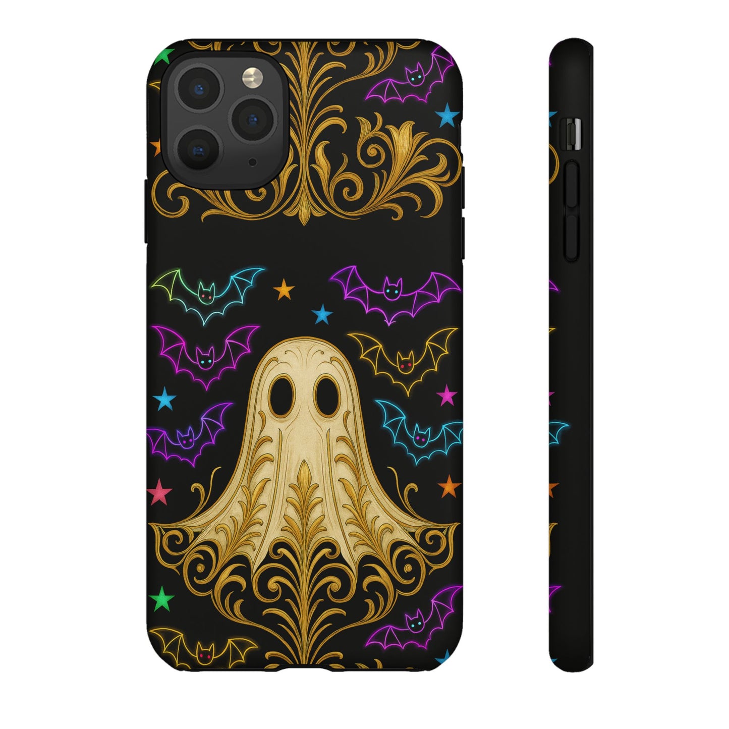 Ghost Phone Cases With Tiny Bats