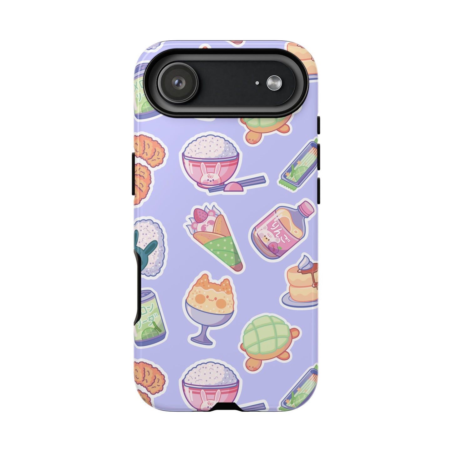 Periwinkle Tough Phone Case - Kawaii Japanese Snacks