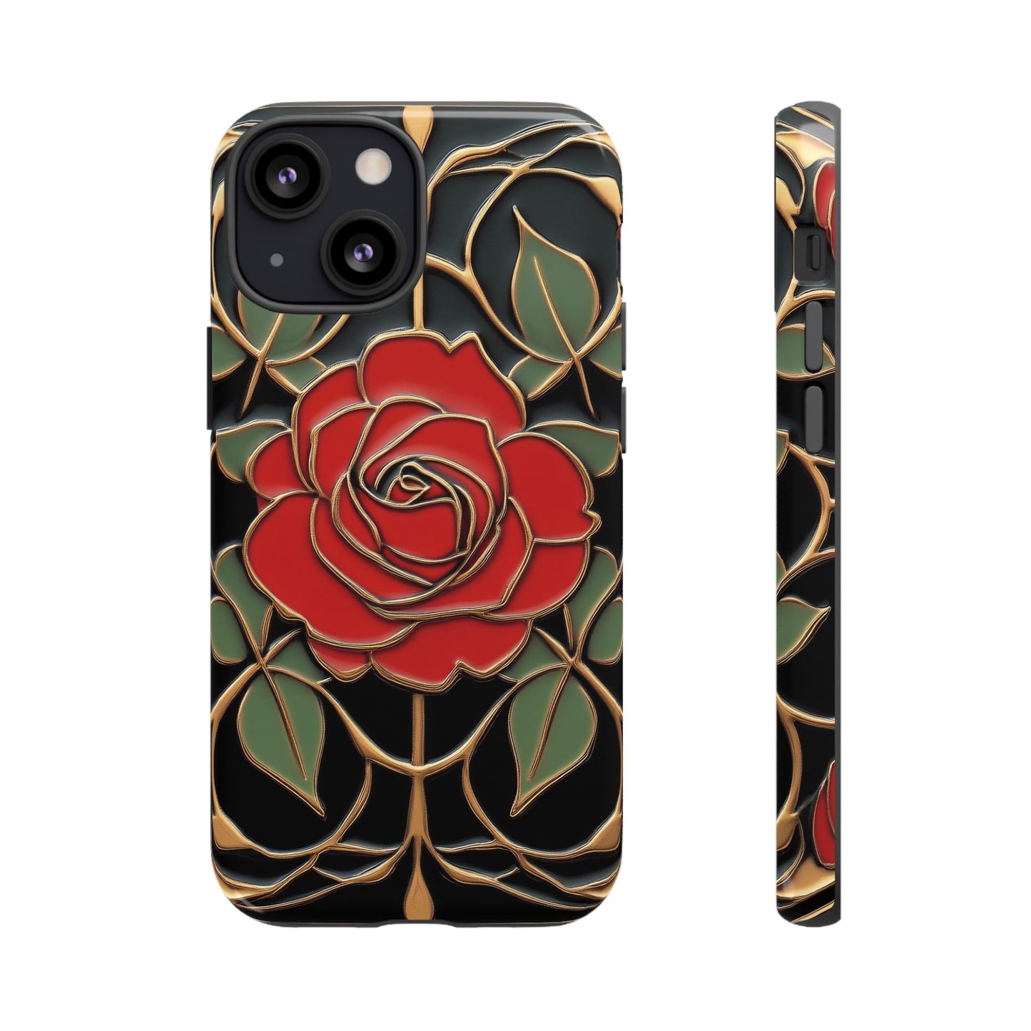 Phone Cases- Vintage Rose Art Nouveau Aesthetic