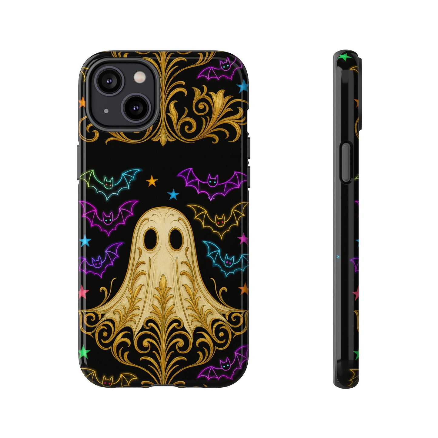 Ghost Phone Cases With Tiny Bats