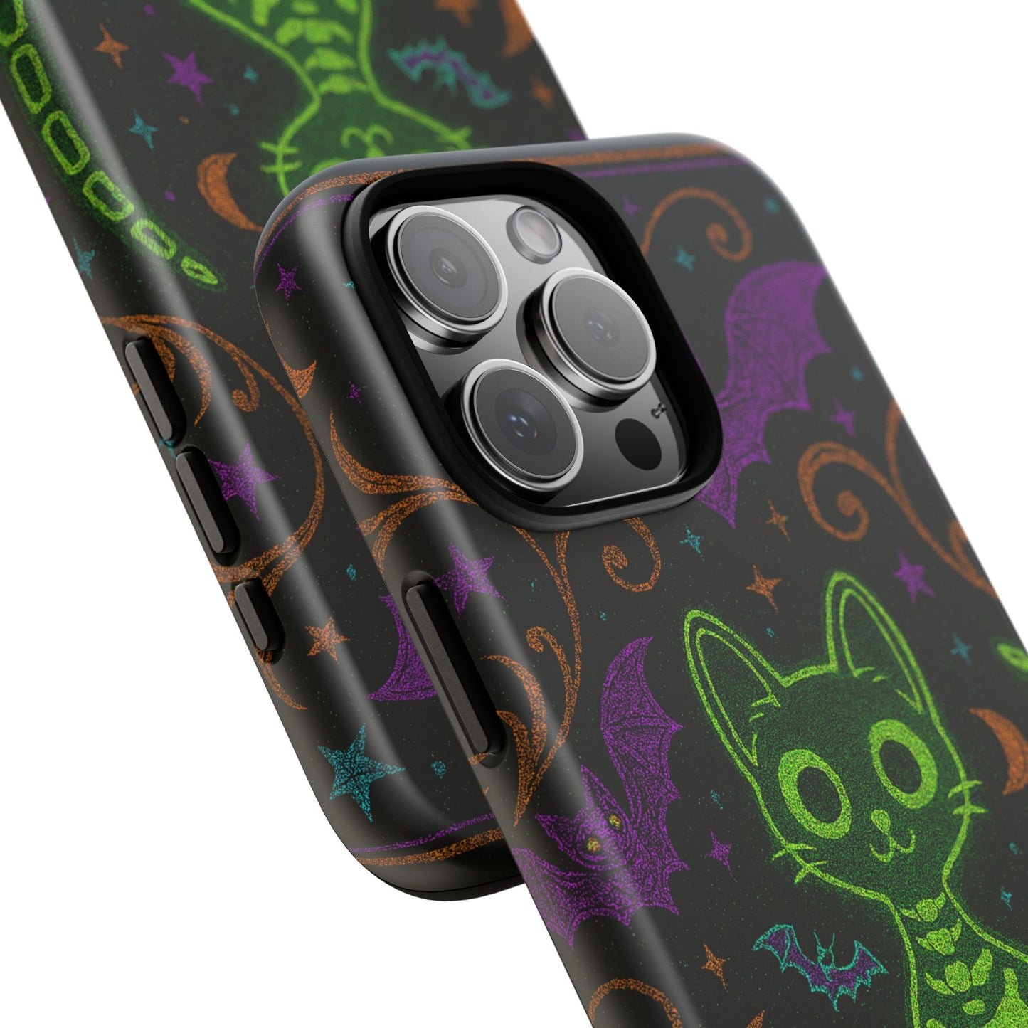Skeleton Cat Phone Case
