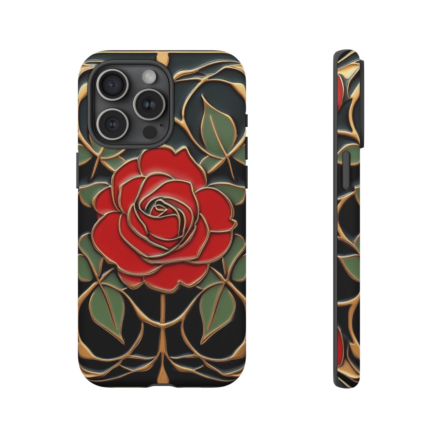 Phone Cases- Vintage Rose Art Nouveau Aesthetic