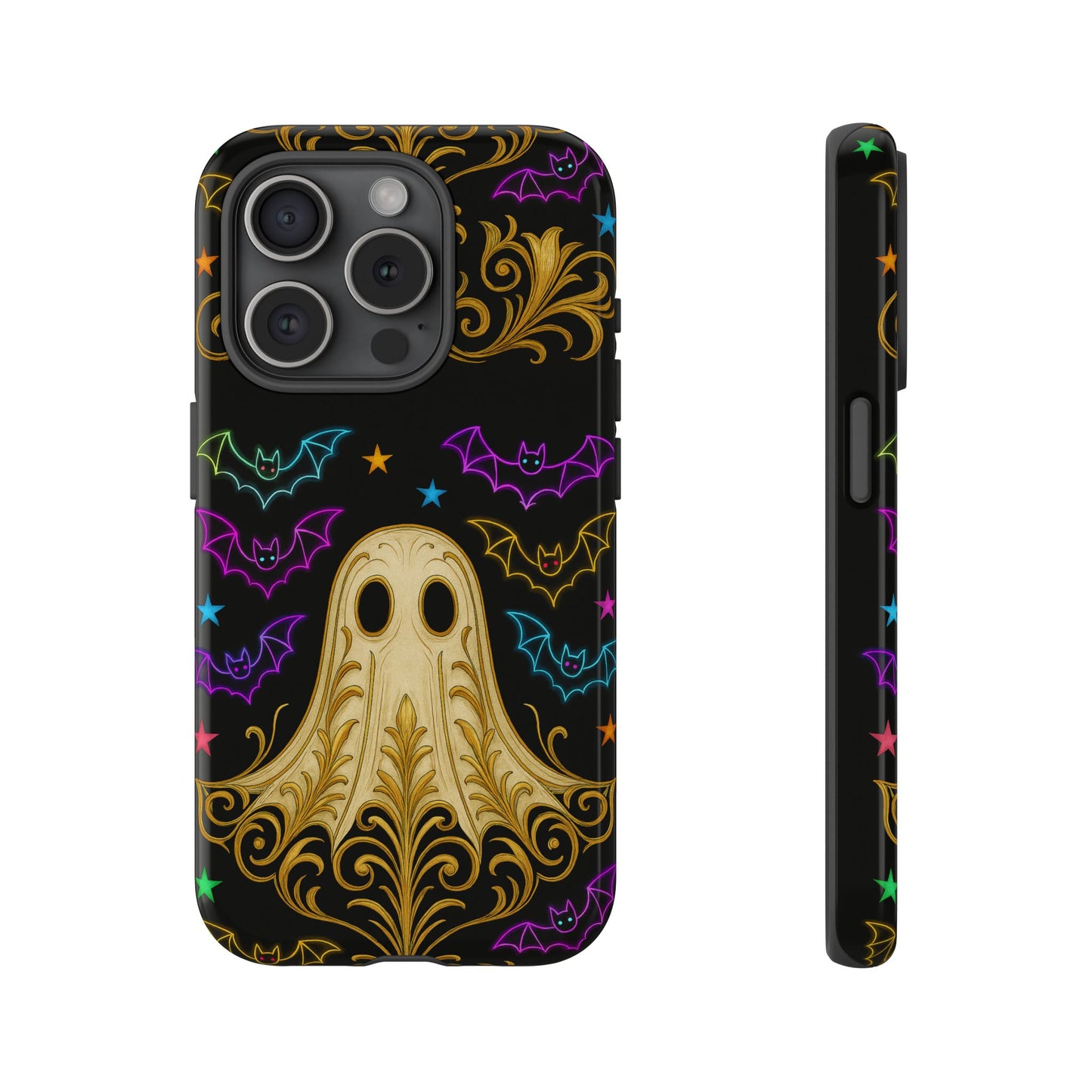 Ghost Phone Cases With Tiny Bats