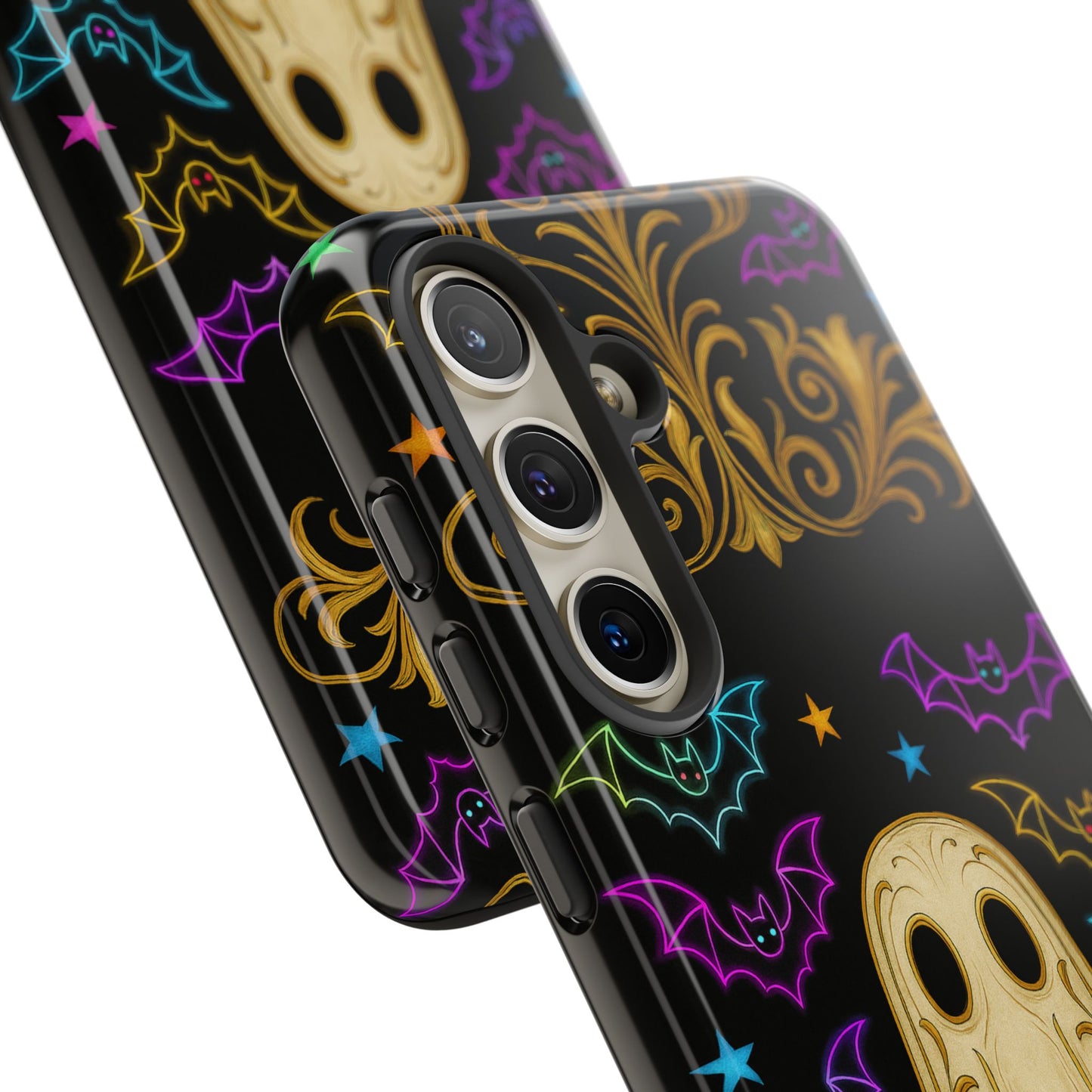 Ghost Phone Cases With Tiny Bats