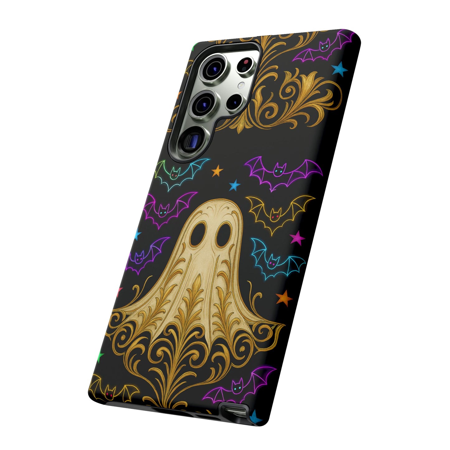 Ghost Phone Cases With Tiny Bats