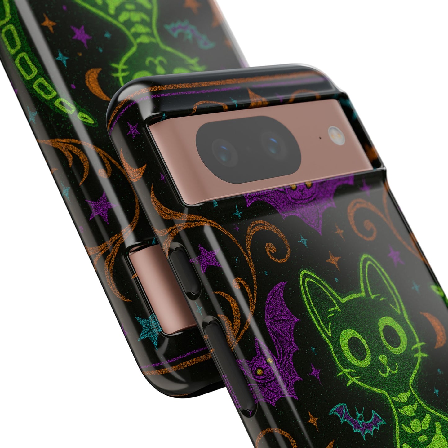 Skeleton Cat Phone Case