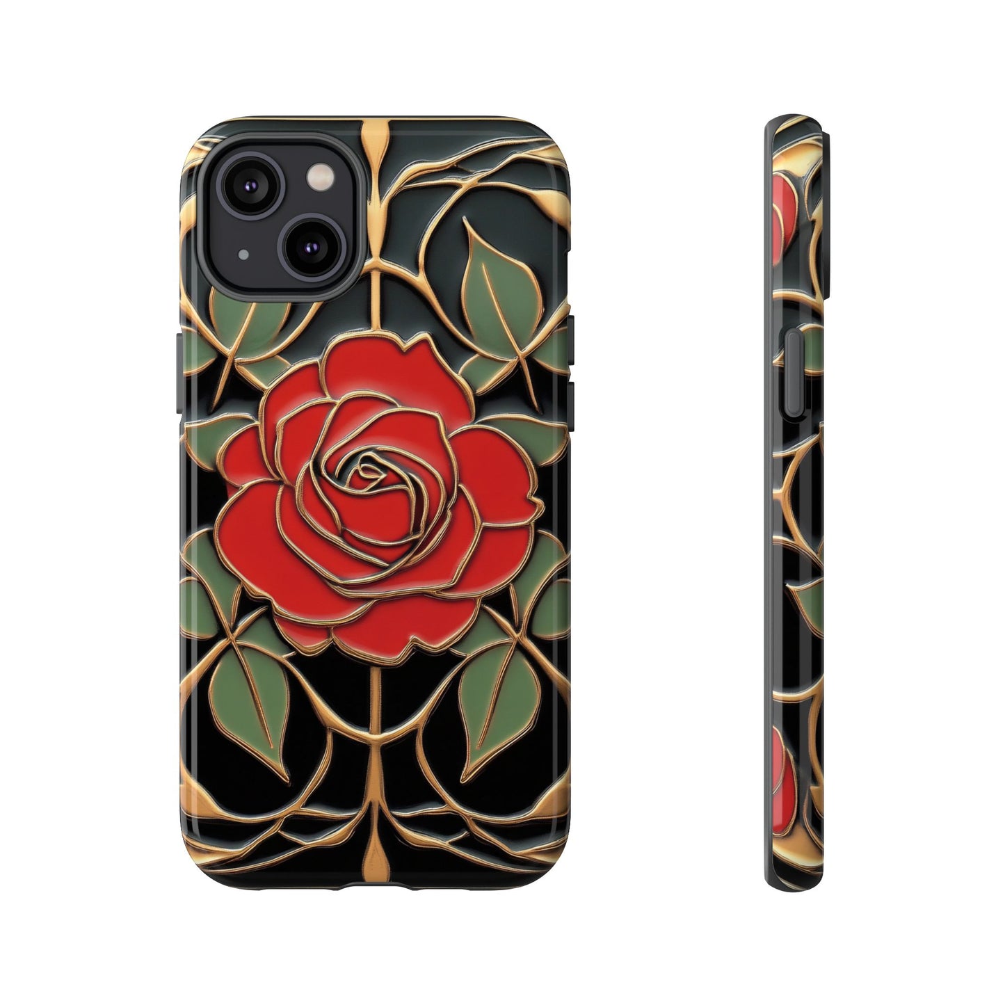 Phone Cases- Vintage Rose Art Nouveau Aesthetic