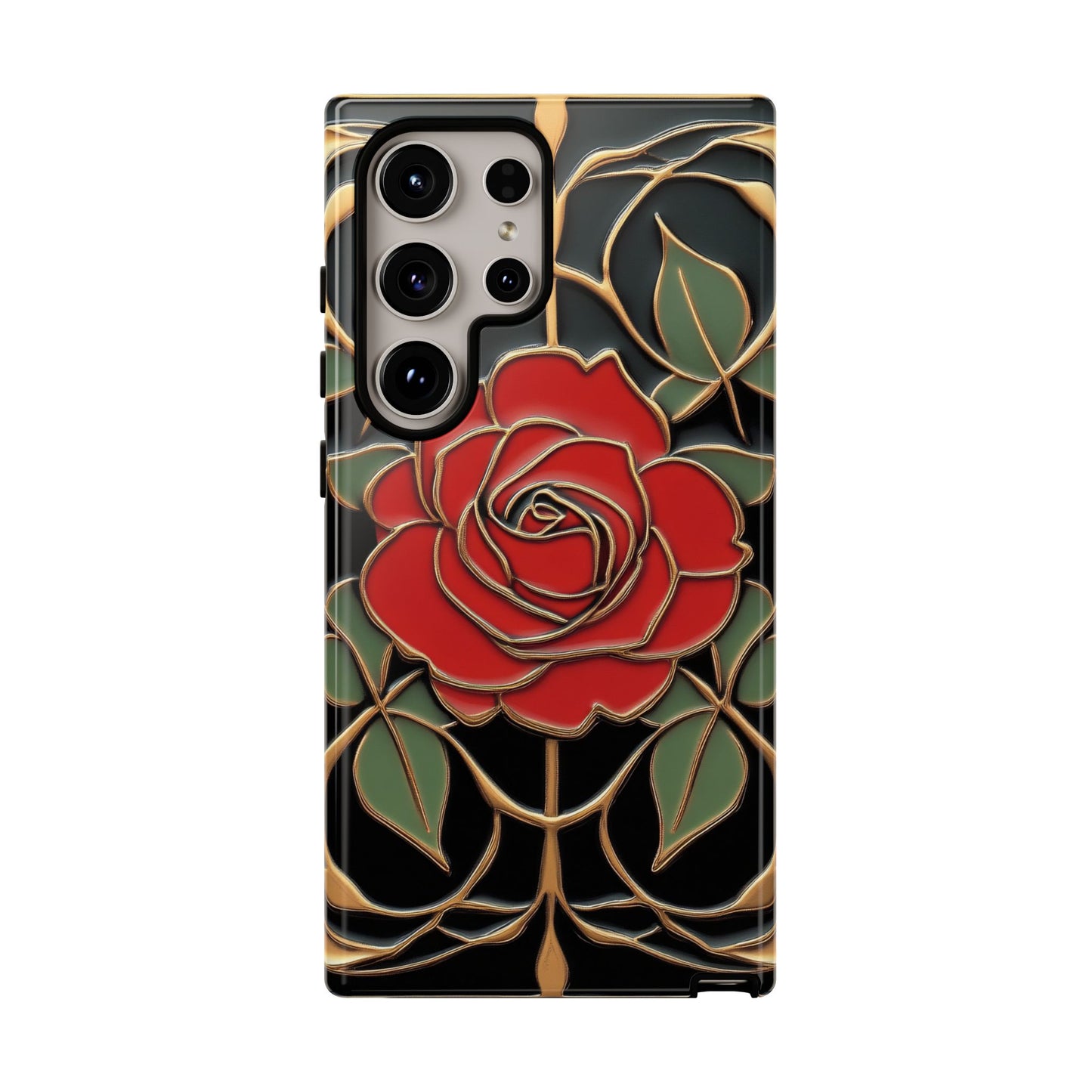 Phone Cases- Vintage Rose Art Nouveau Aesthetic