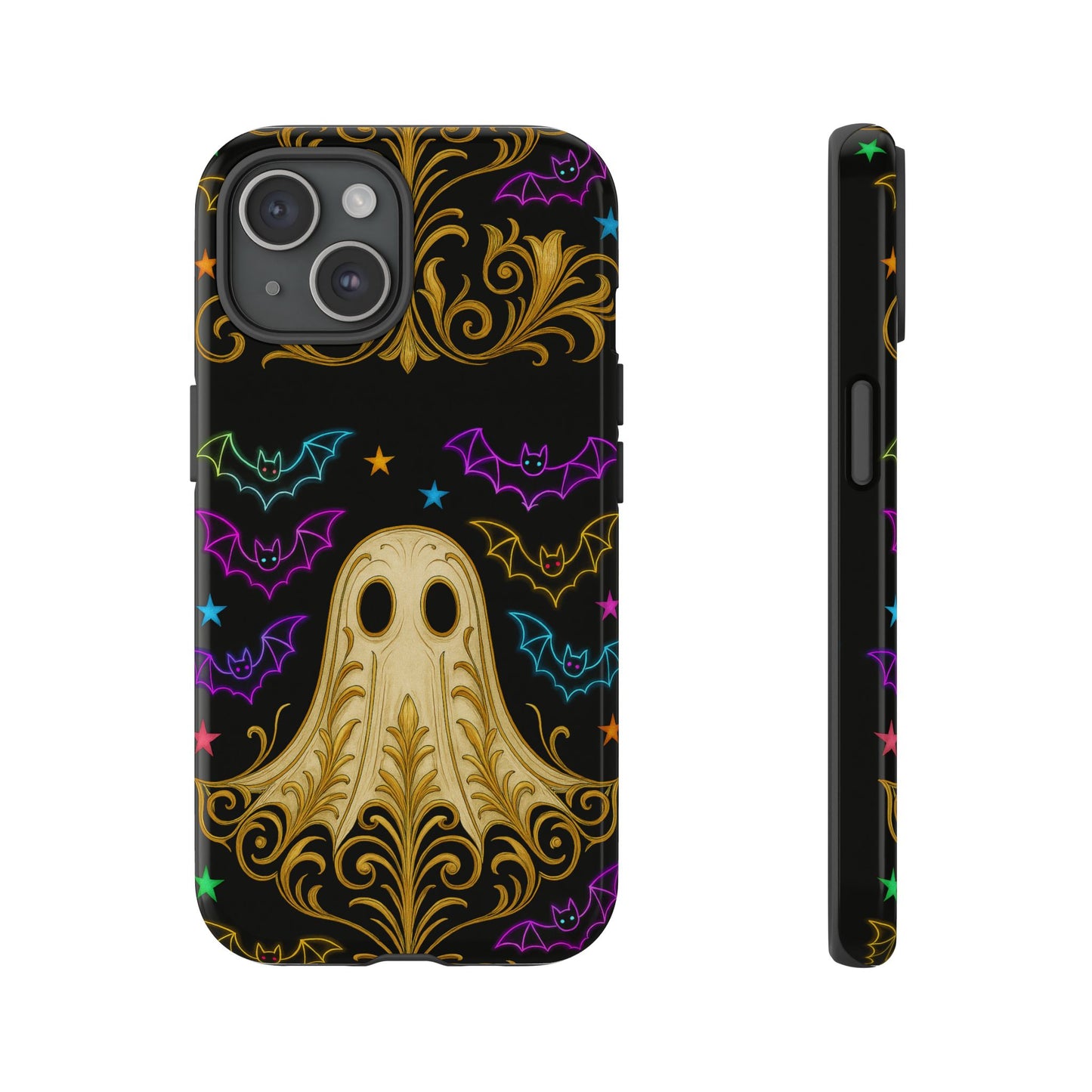 Ghost Phone Cases With Tiny Bats