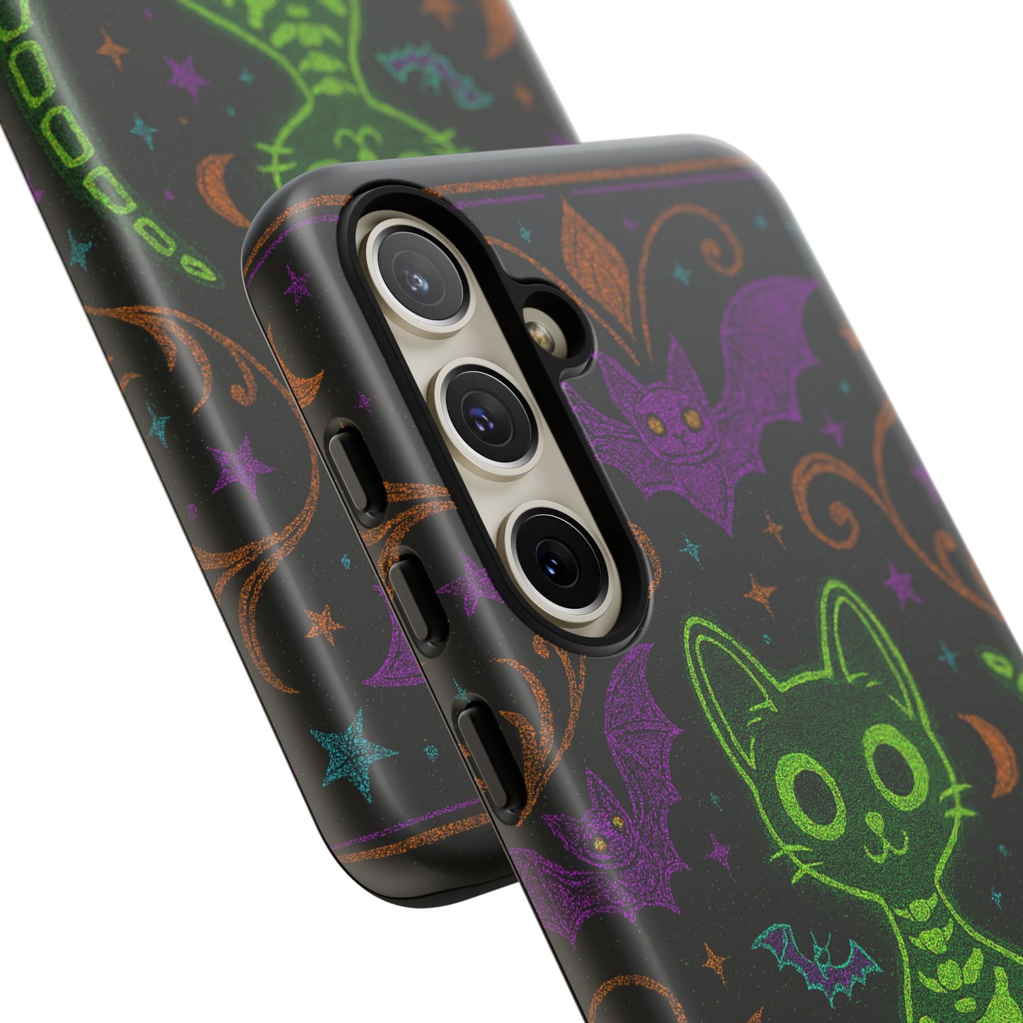 Skeleton Cat Phone Case