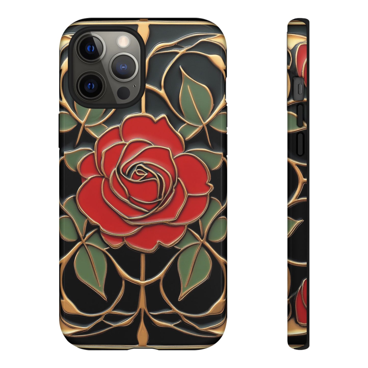 Phone Cases- Vintage Rose Art Nouveau Aesthetic