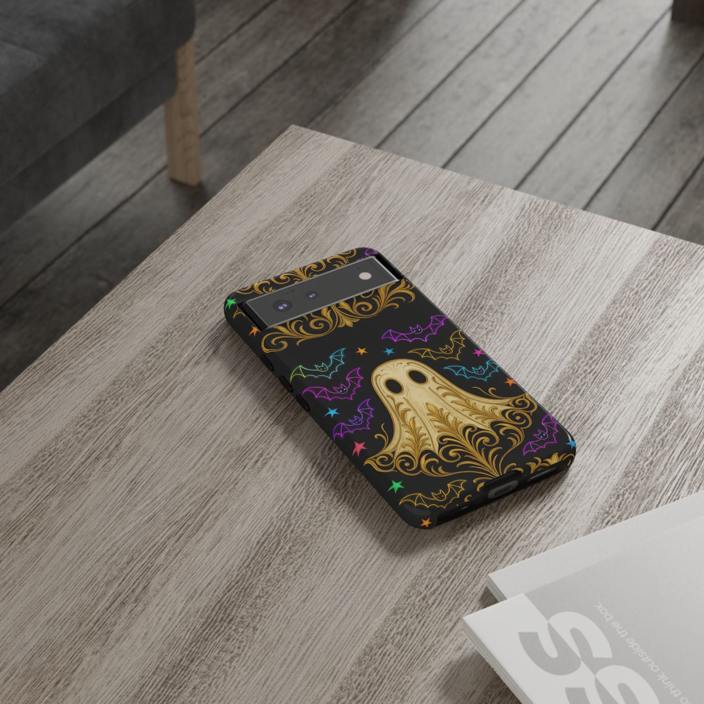 Ghost Phone Cases With Tiny Bats