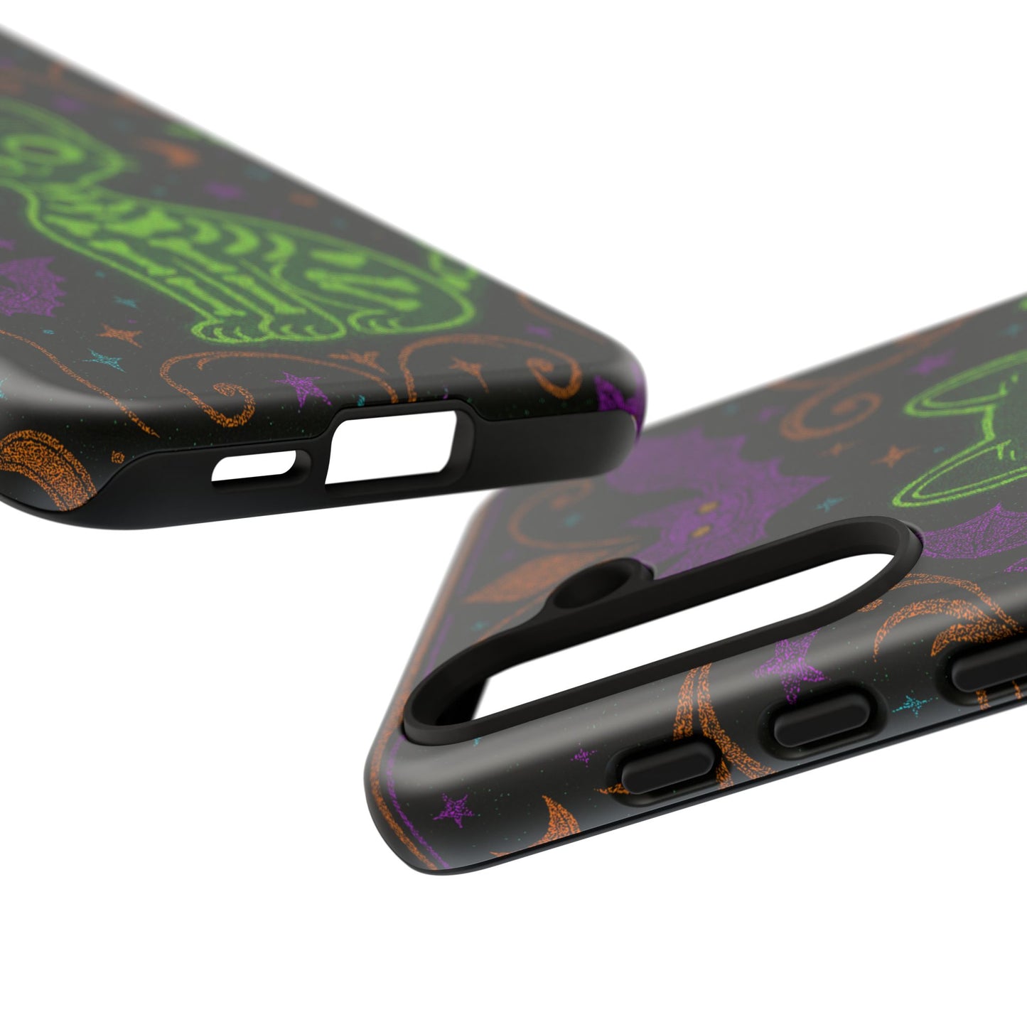 Skeleton Cat Phone Case