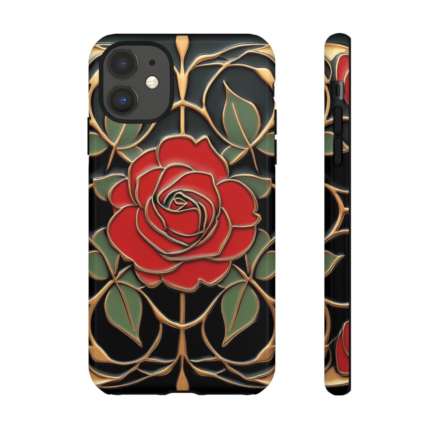 Phone Cases- Vintage Rose Art Nouveau Aesthetic