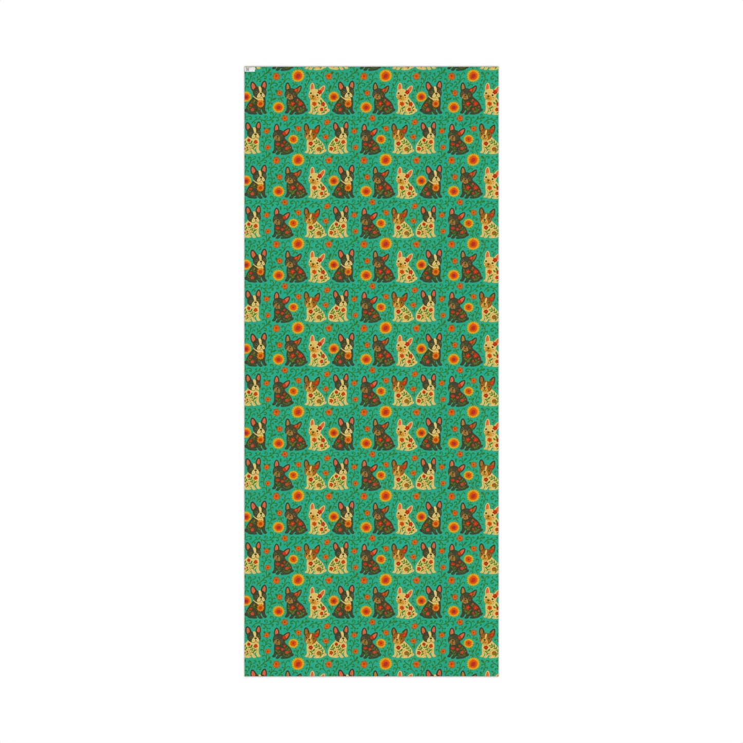 Gift Wrapping Paper With French Bulldogs
