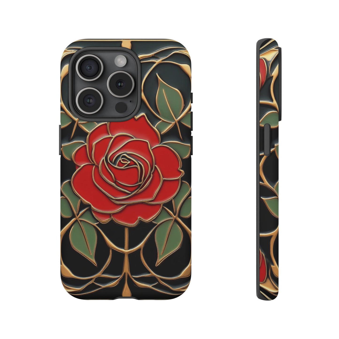 Phone Cases- Vintage Rose Art Nouveau Aesthetic