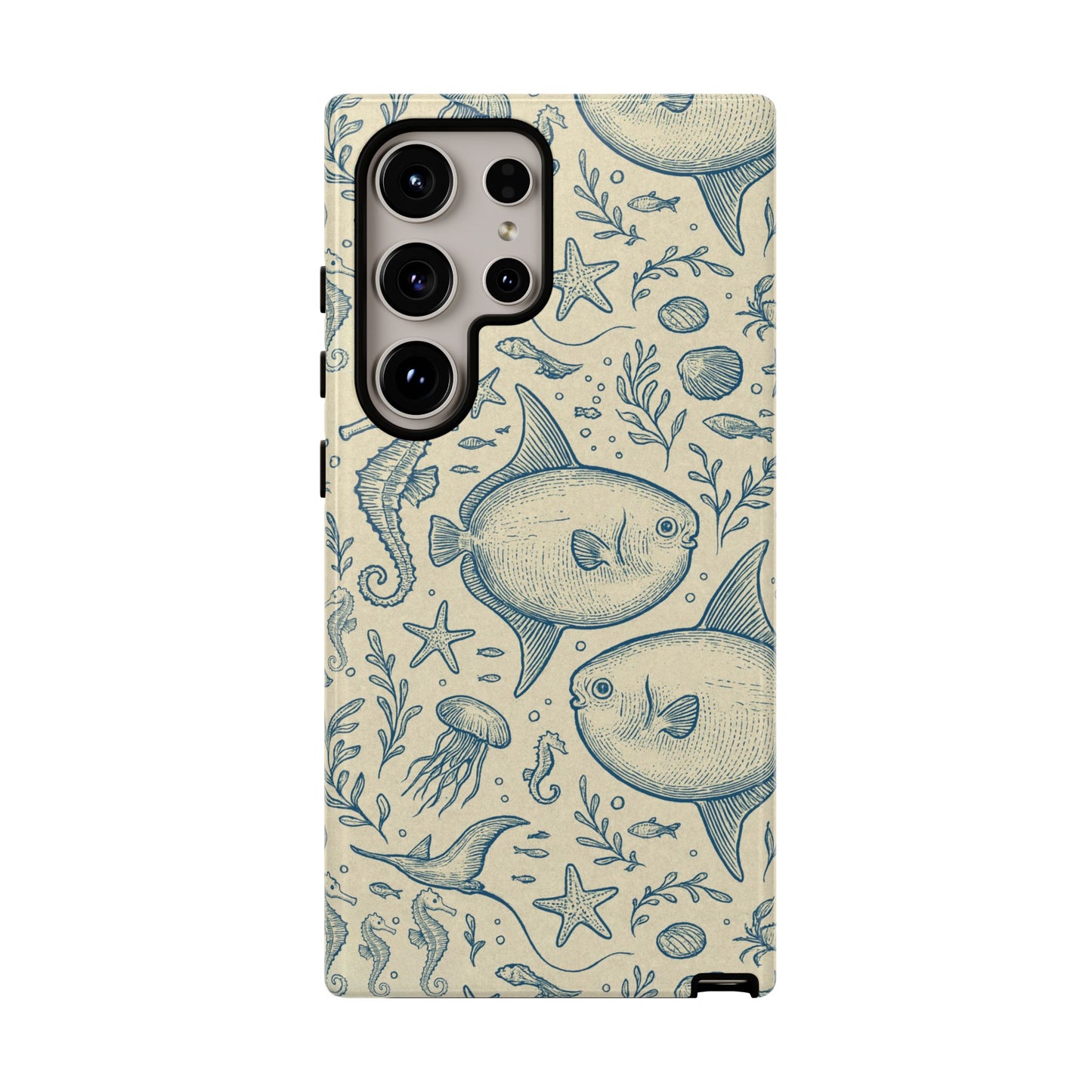 Phone Case - Mola Mola Tough Case - Ocean Sunfish, Sea Theme
