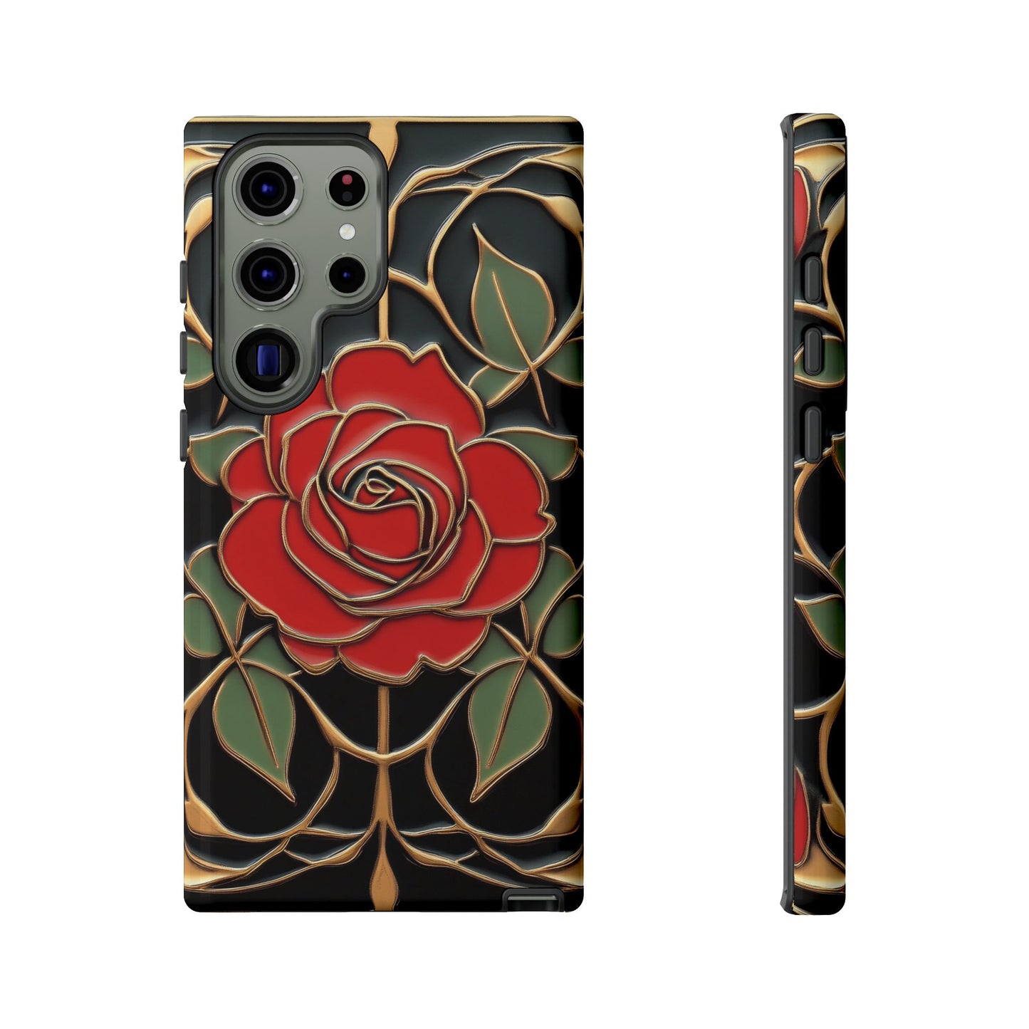 Phone Cases- Vintage Rose Art Nouveau Aesthetic