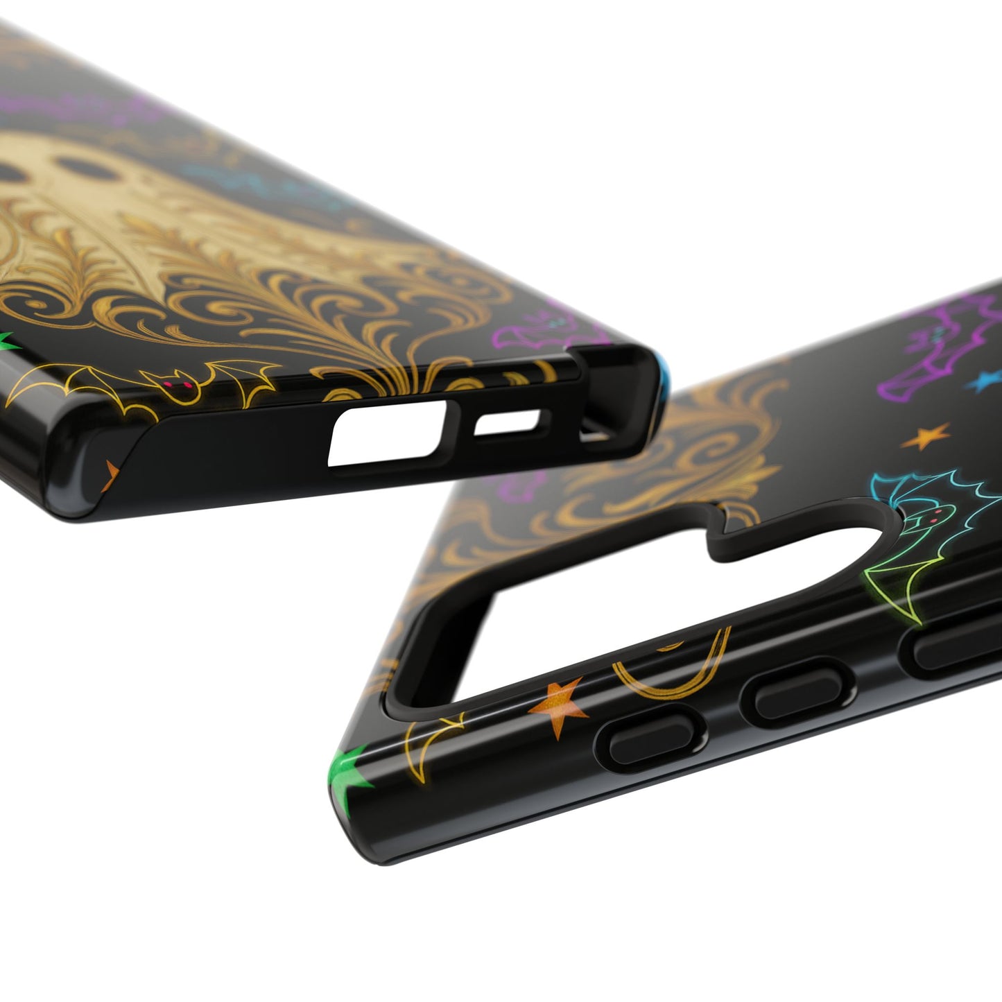 Ghost Phone Cases With Tiny Bats