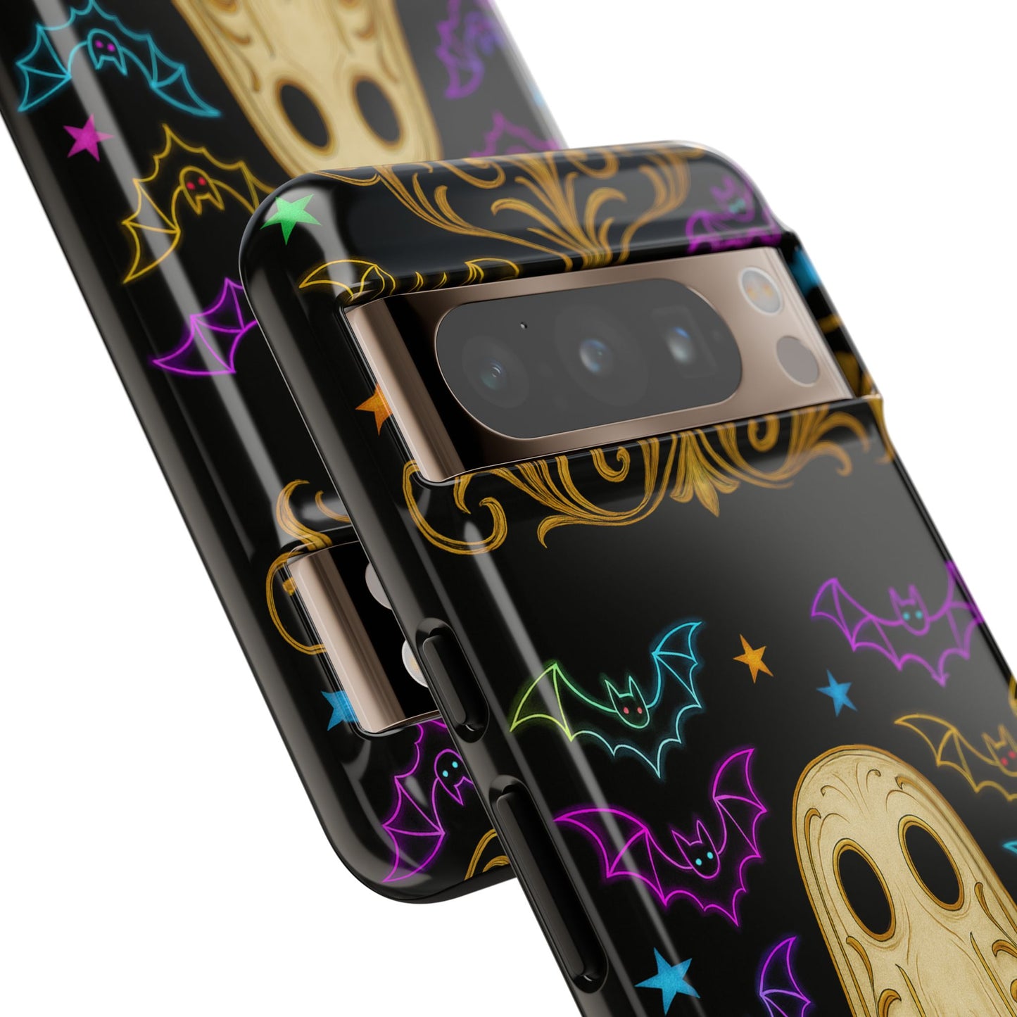 Ghost Phone Cases With Tiny Bats